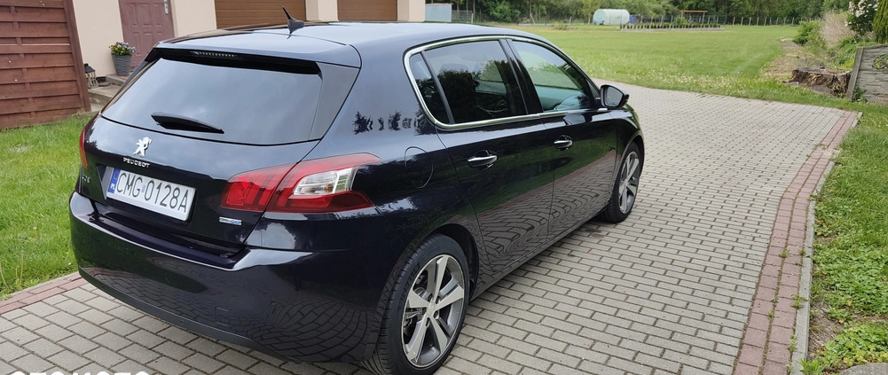 Peugeot 308 cena 42900 przebieg: 168000, rok produkcji 2015 z Mogilno małe 436